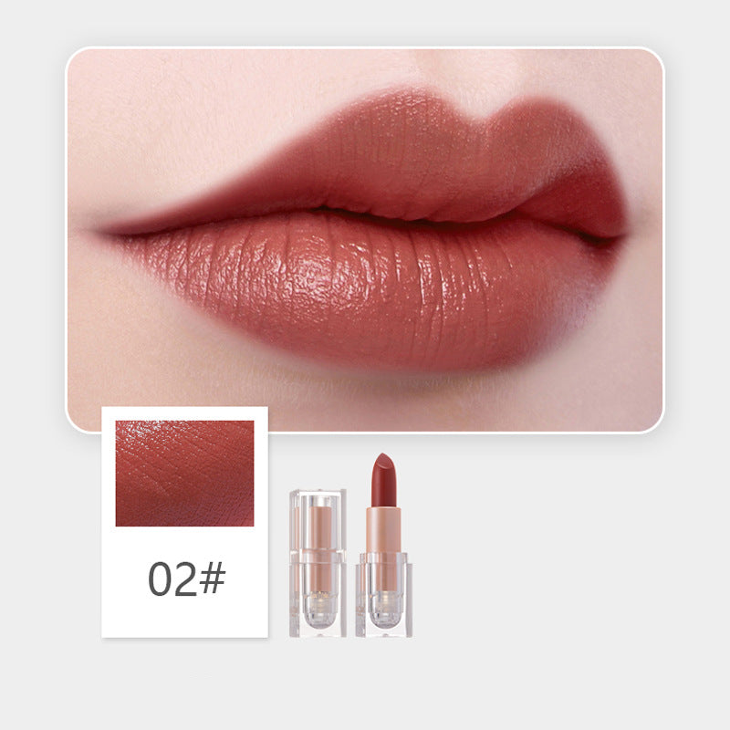 Matte Finish Crystal Square Tube Lipstick Matte Finish Crystal Square Tube Lipstick